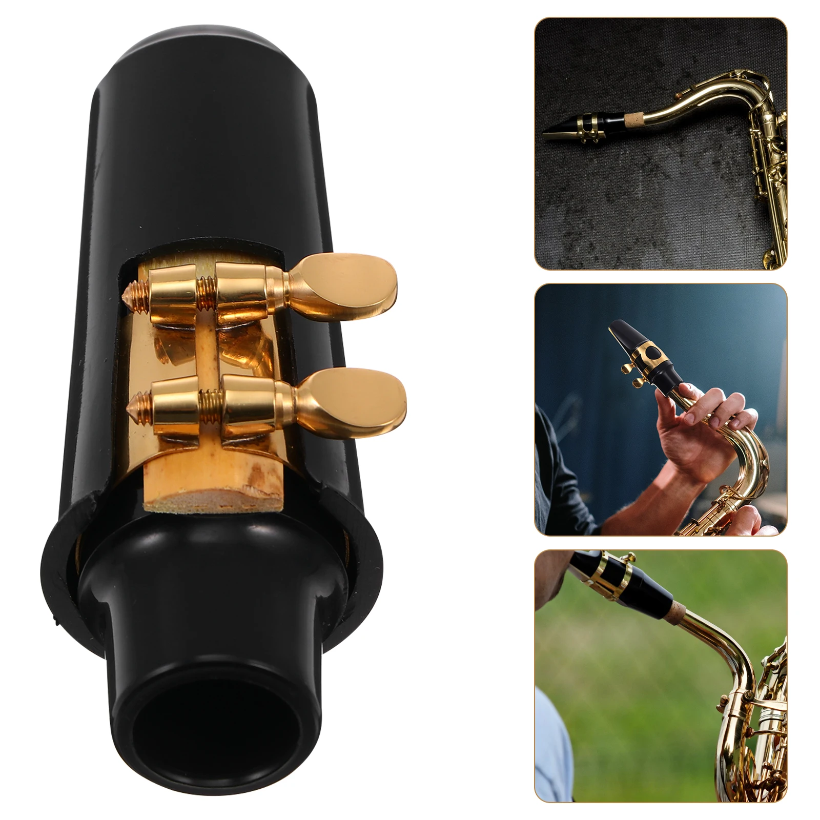 

Saxophone Mouthpiece for Students Clarinet Replacement Instrument Supplies Alto Copper Musical Accessory