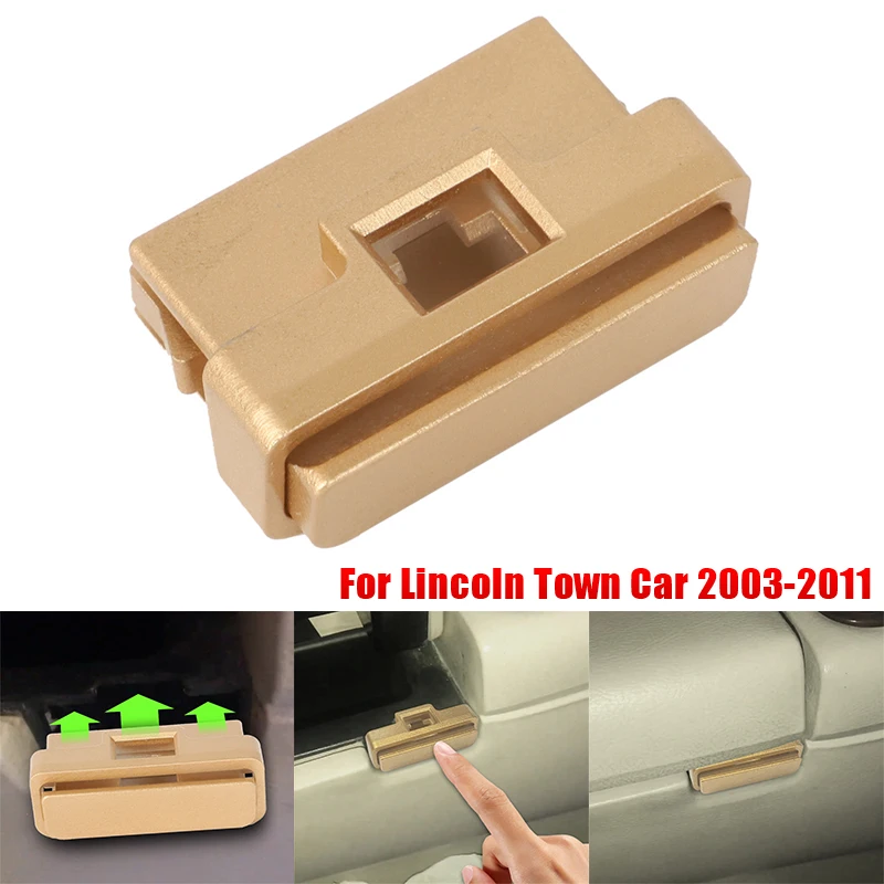 Arm Rest Latch For Lincoln Town Car 2003 2004 2005 2006 2007 2008 2009 2010 2011 Door Compartment Release Button Car Accessories