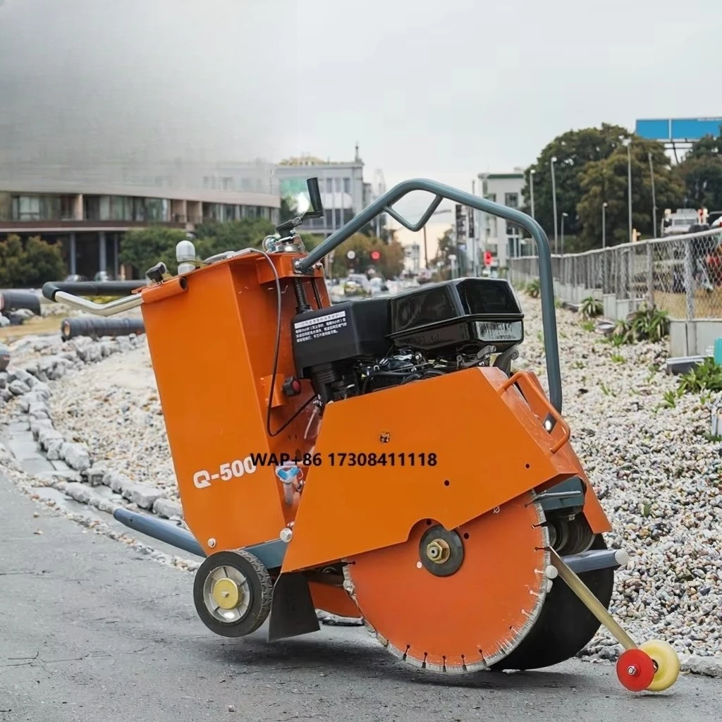 آلة قطع الطرق الخرسانية الأسفلت عالية الجودة آلة قطع الطرق الأرضية المحرك