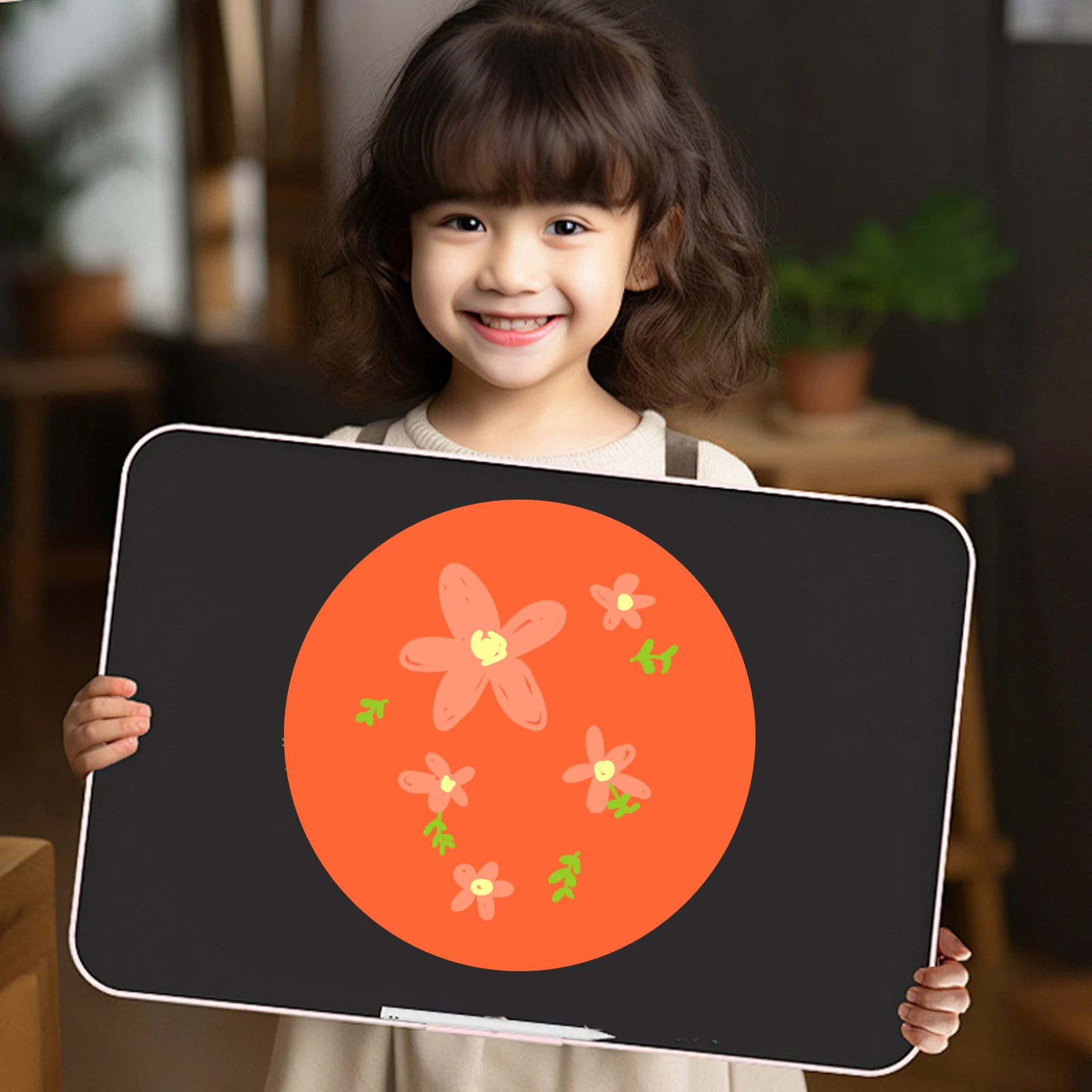 

12 Sheets Dry Erase For Classroom Tables Self-Adhesive Writing Board Stickers Colored Erasable Dots Math Spelling Practice