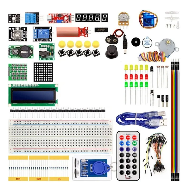 مجموعة Super Starter لـ R3 Mega2560 وMega328 وNano - Arduino IDE متوافقة مع البرنامج التعليمي