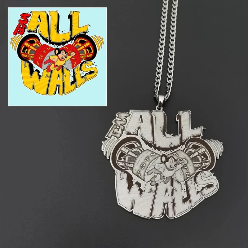Multiple Styles Custom Stainless Steel Pendant Necklace Cartoon Wizard Skull Cross Hip Hop Streetwear Gift for Women Men