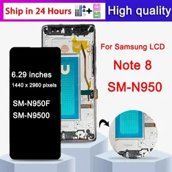 100% Test TFT Quality For Samsung Note8 Note 8 N950 N950U SM-N950F/DS LCD Display Touch Screen Digitizer Assembly