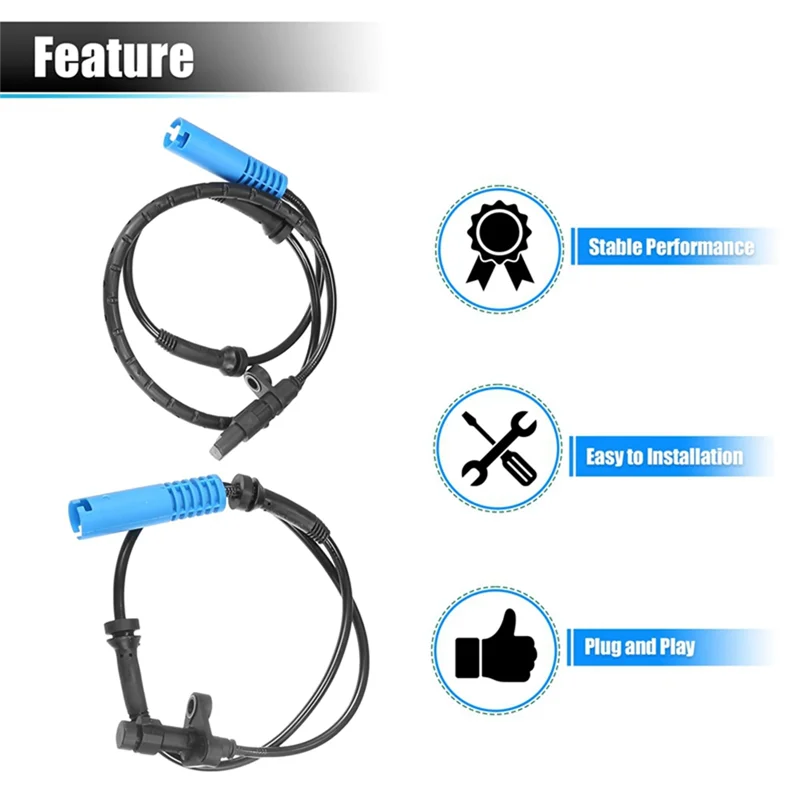 

H5-4 PCS Automotive Left And Right ABS Sensor ABS Automotive Supplies For BMW E39 525 528 540 34526756375 34526756376