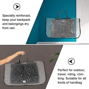 Rain Cover School Bag Purse Raincoat Clear Eva Material Waterproof Handbag Rainproof AliExpress