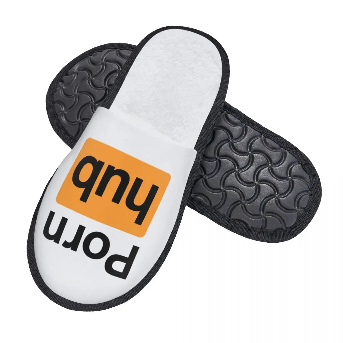 Custom P-pornhubs Symbol Guest Slippers for Hotel Women House Slipper