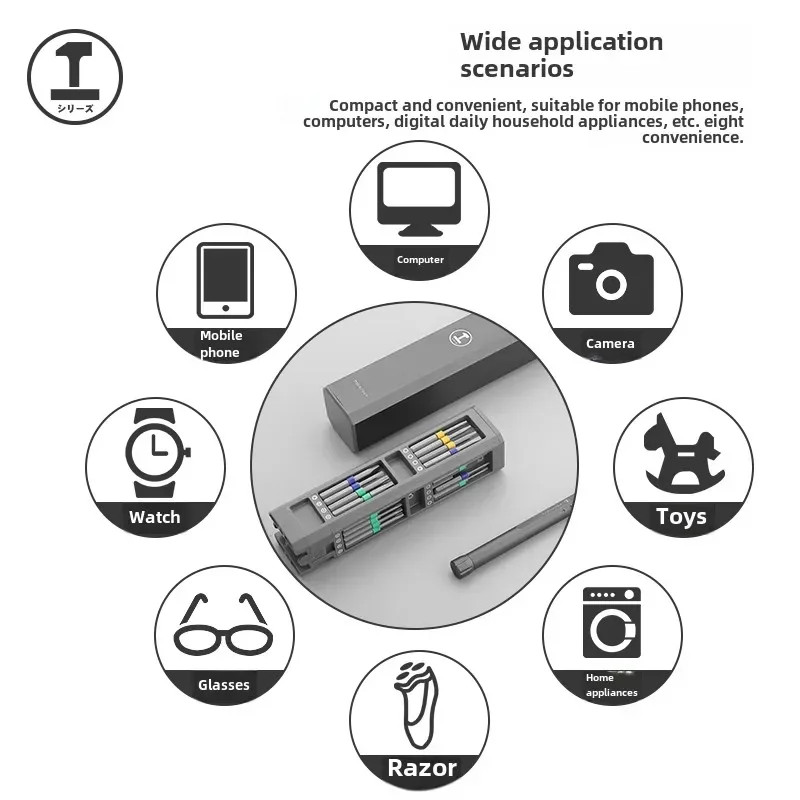 Complete Set of Multifunctional Screwdrivers for Device Repair