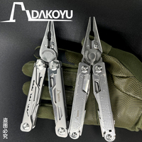DAKOYU Folding Multitool Pliers 16/20 in 1 Multi-functional Combination Tool Pliers Folding Scissors EDC Outdoor Equipment Swiss