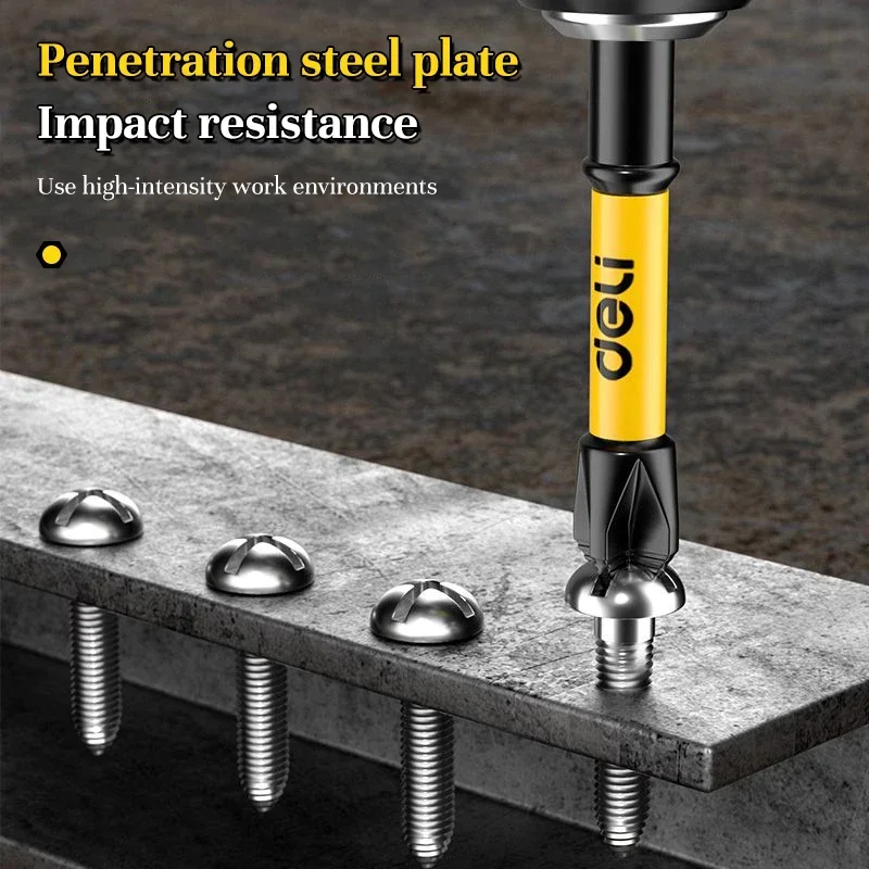 5/6/12pcs Non-slip Cross Screwdriver Magnetic Batch Head High Hardness PH2 Screwdriver Bit Screw Driver Impact Drill Hand Tools