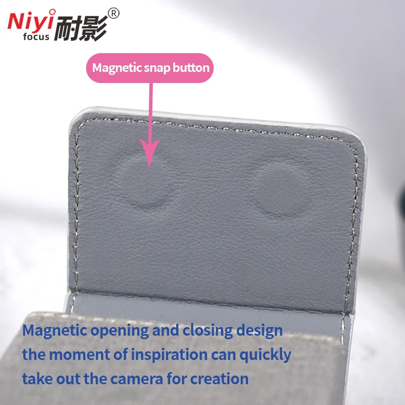Osmo Pocket 4 Storage Pouch Waterproof Shock-Resistant With Nylon Strap For DJI Pocket 3 Travel Protective Case Camera Bag