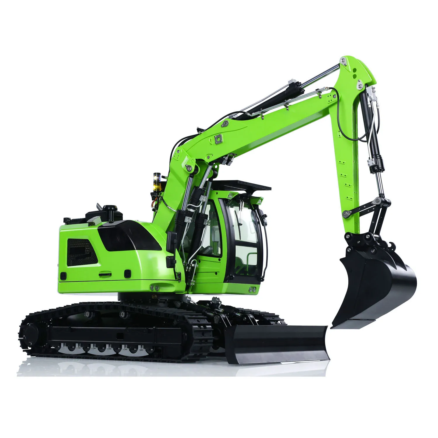 CUT 914 RC掘削機 1/14 油圧モデル サウンドライト ラジコン ディガー RTR 5ウェイバルブ RTRカー ST8 ラジオ バッテリーモデル