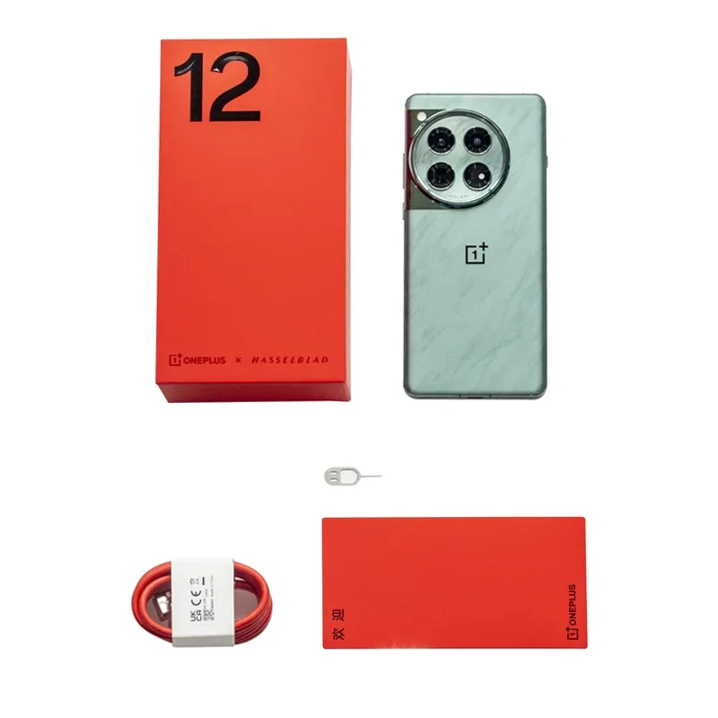 New Global Version OnePlus 12 Snapdragon 8 Gen 3 Hasselblad Camera  2K 120Hz 6.82'' AMOLED 5400mAh Battery 100W SUPERVOOC Charge