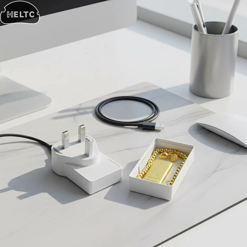 Disguise Charger UK Plug Shaped Hidden Safes, Adapter Anti-theft, Private Money, Jewelry Key, Secret Storage Box, Hidden Storage