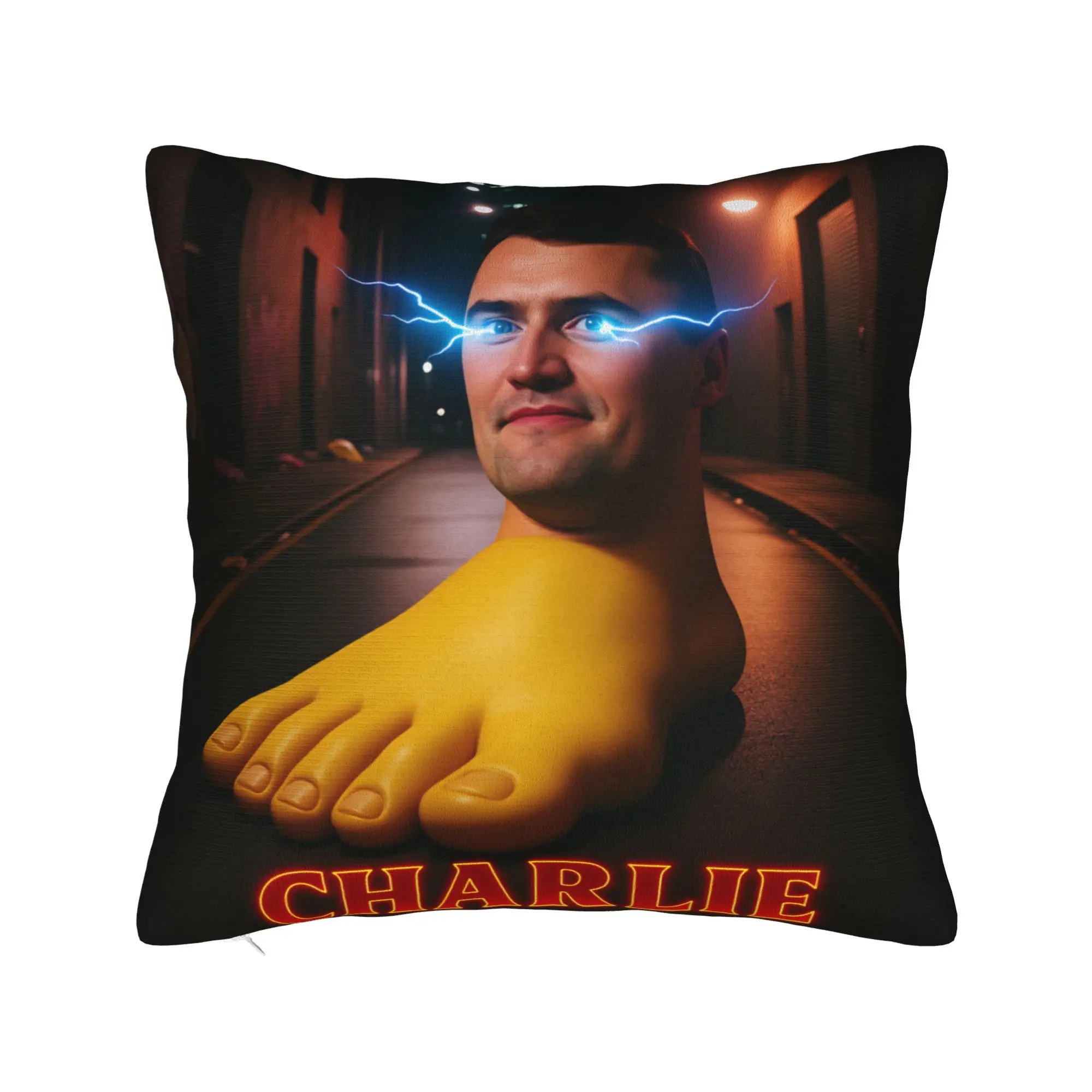 Charlie Kirk Angelic Advocate Pillow Cover  Soft Cushion Cover Fashion Pillow Case For Sofa Home Decoration
