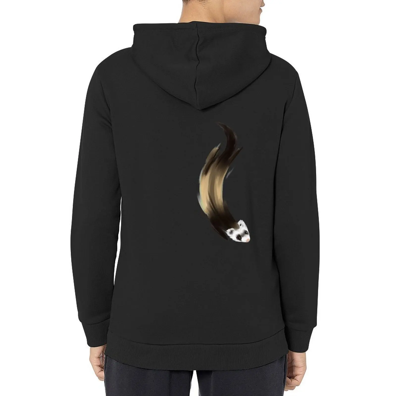 

Brush Dash Ferret Hoodie men's clothes men's autumn clothes men clothing mens clothes graphic hoodies