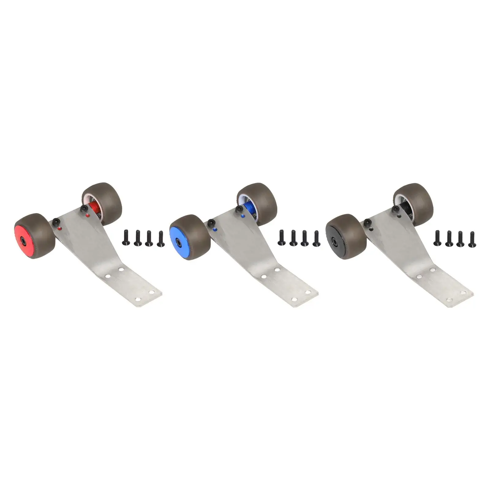 

1:18 Scale RC Car Wheels Spare Parts Stainless Steel Vehicle Upgrades for Typhon Grom Granite Grom,