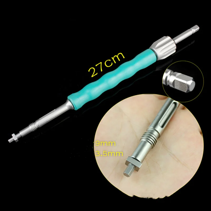 Medical spine and lumbar spine 5.5 nail rod, Universal multi-axis long tail pedicle screw driver,orthopedic surgical instruments