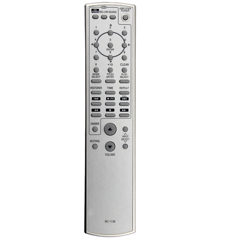 Replace RC-1138 Remote Control For Denon AV Receiver Power Amplifier Controller