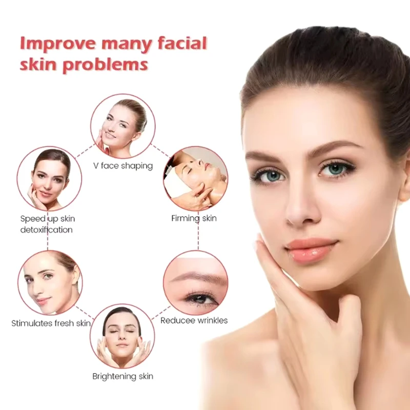 Multi-Function Beauty Care อุปกรณ์นวดหน้า Stick Roller T-Shape Golden Energy Bar เครื่องนวดสั่นสําหรับเครื่องมือความงาม