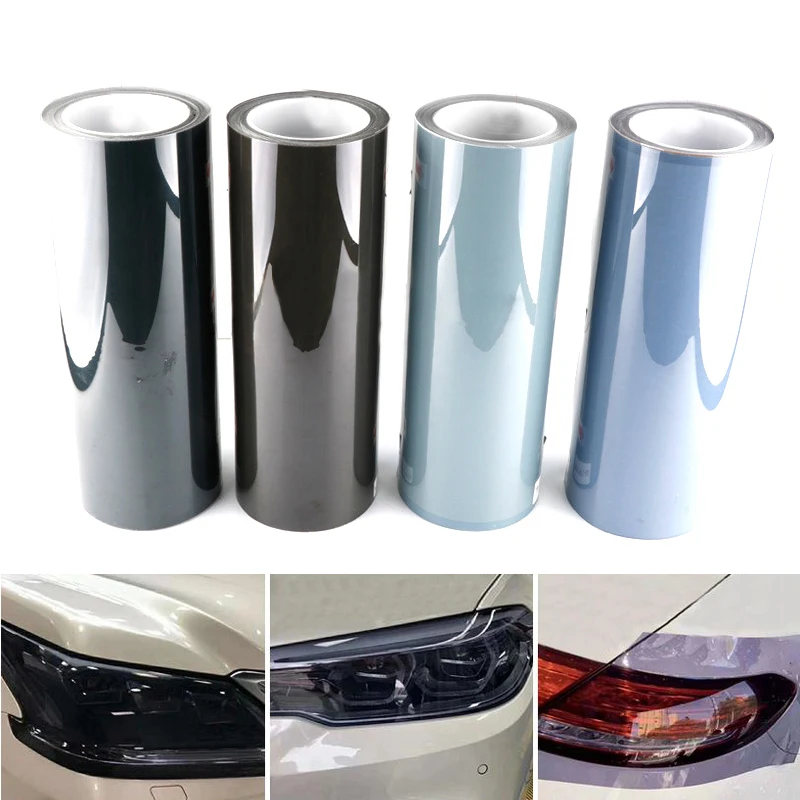 Hot Sale Clear Headlight & Taillight & Fog TPH Light Film Lamp PPF Foil Protection Sticker 30cmX10m