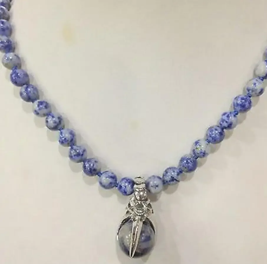 

new hot Real Natural Egyptian Lapis Lazuli Beads Necklace & Pendant
