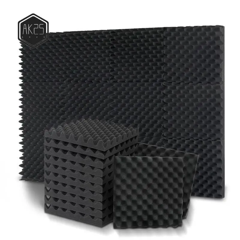 

Акустические панели AK25-50X50см для студий, звукопоглощающие, из звукопоглощающей пены, в форме яичной коробки, толщина 3.3см