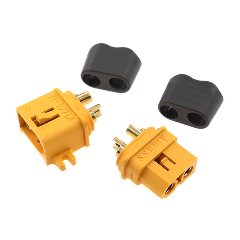 1PCS  XT60L XT60L-F/M Connectors plugs With Sheath Housing Male & Female spare parts 12AWG for DIY RC Models Battery image 5