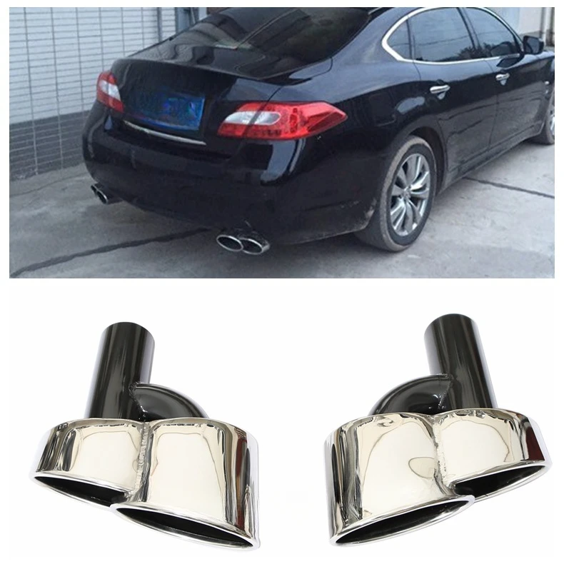 Hot-selling WALD is suitable for Mercedes-Benz, BMW, Audi Lexus modified four-out large-diameter tail throat exhaust pipe