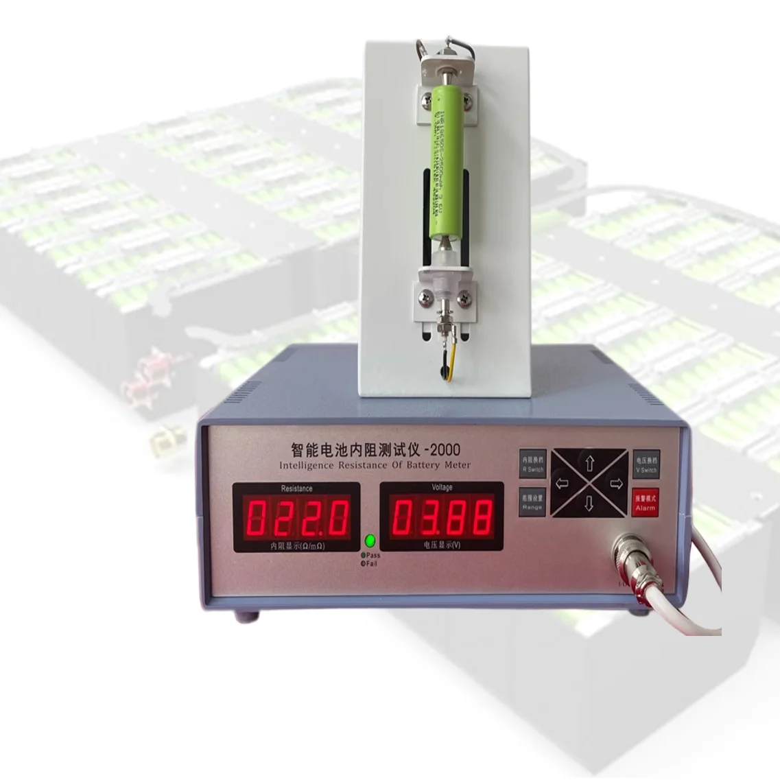 Best Price Battery IR Tester KVR-2000 26650 32650 18650 Voltage IR Testing Machine Tester for Pouch Battery Cell IR Tester