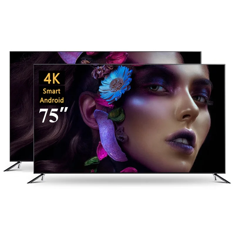 75 Inch 4K Smart TV Android Google WebOS Vidaa Hotel Mode LED Display Hotel Rooms Business Solutions Television 75 Pouce Android