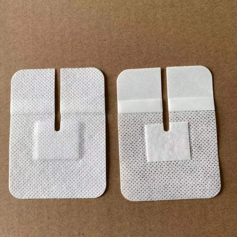 5/10/15PCS U Type Self Adhesive Wound Dressing Spunlace Dressing No Sterile IV Cannula Fixed Dressing Non Woven Film