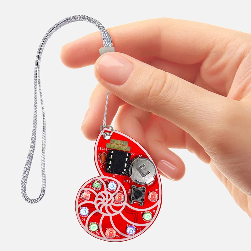 Soldering Learning Kit LED Seashell SMD SMT DIY Electronic Kit for Soldering Practice Learning Light Accessories