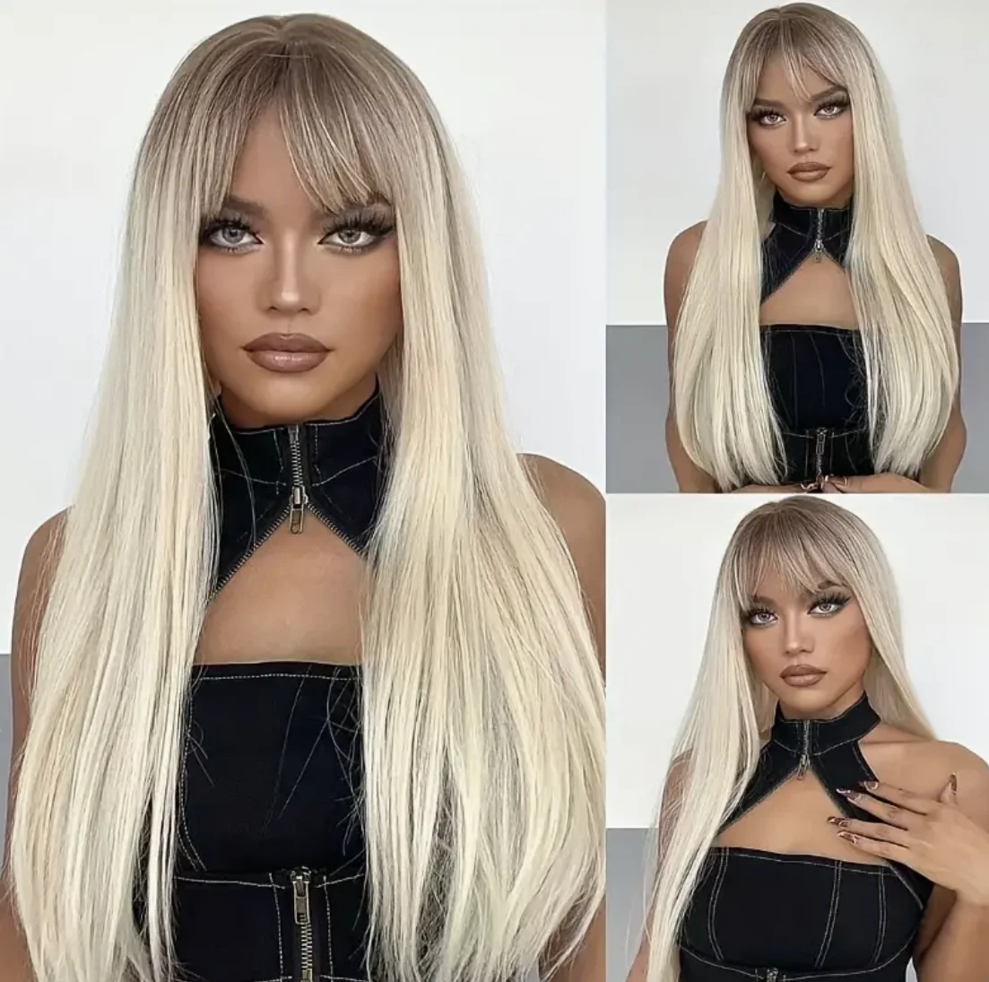 70cm/27.6in Kiraz Kırmızısı Bü - Synthetic Wigs incelemesi ve fiyatı