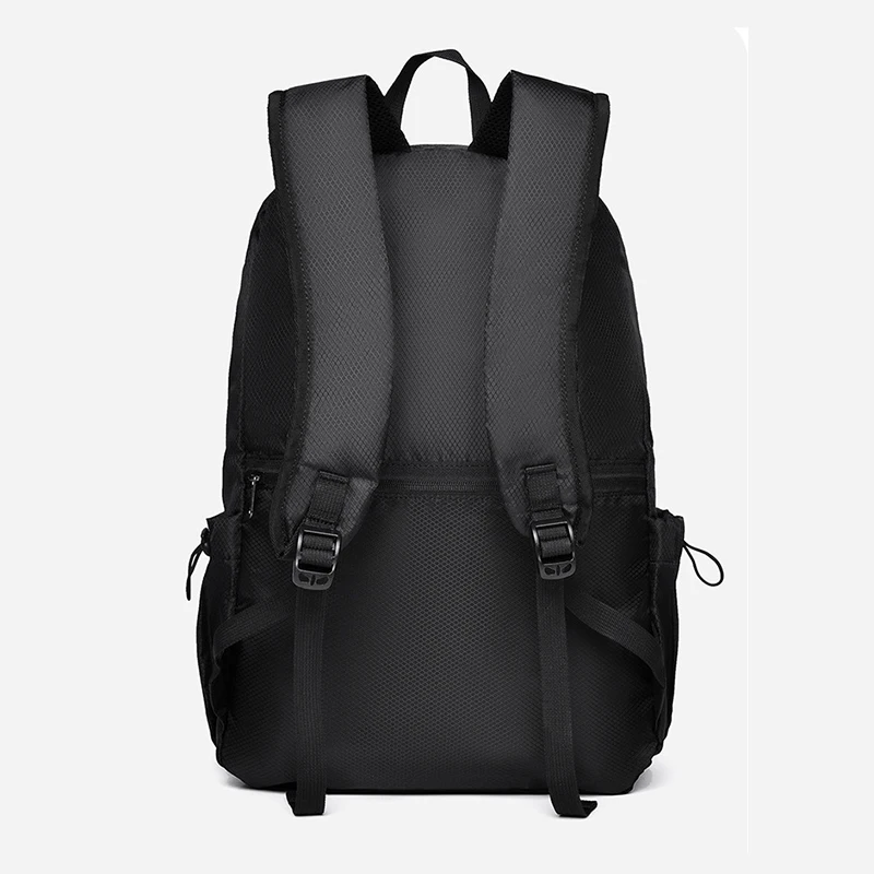 Foldable Water Resistant Backpack Large Capacity Lightweight Unisex Daypack Ideal for School Daily Commute Short Trip Travel