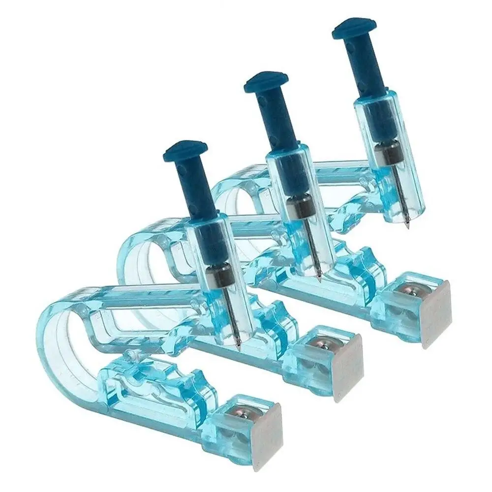 5Pcs Disposable Sterile Ear Piercing Unit Safety Health Unit Tool Ear Stud Asepsis Pierce Kit Ear Piercing Gun