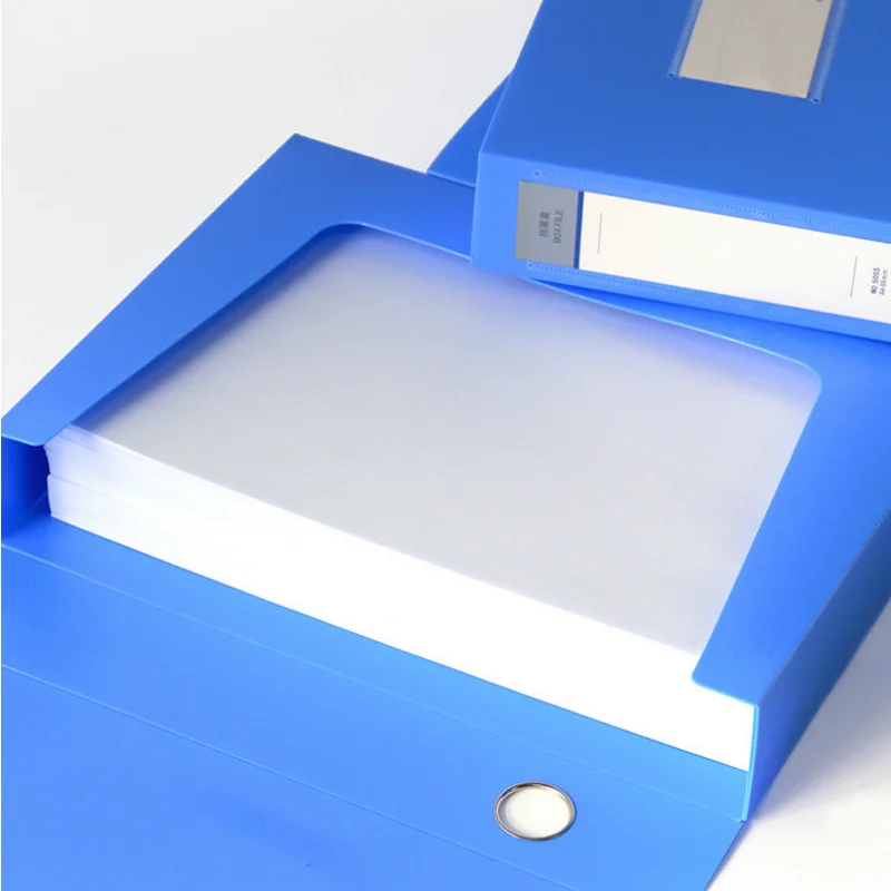 A4 Staande Test Papieren Zak Data Opbergtas Student Map School Kantoorbenodigdheden Document Bestand Box Organizer