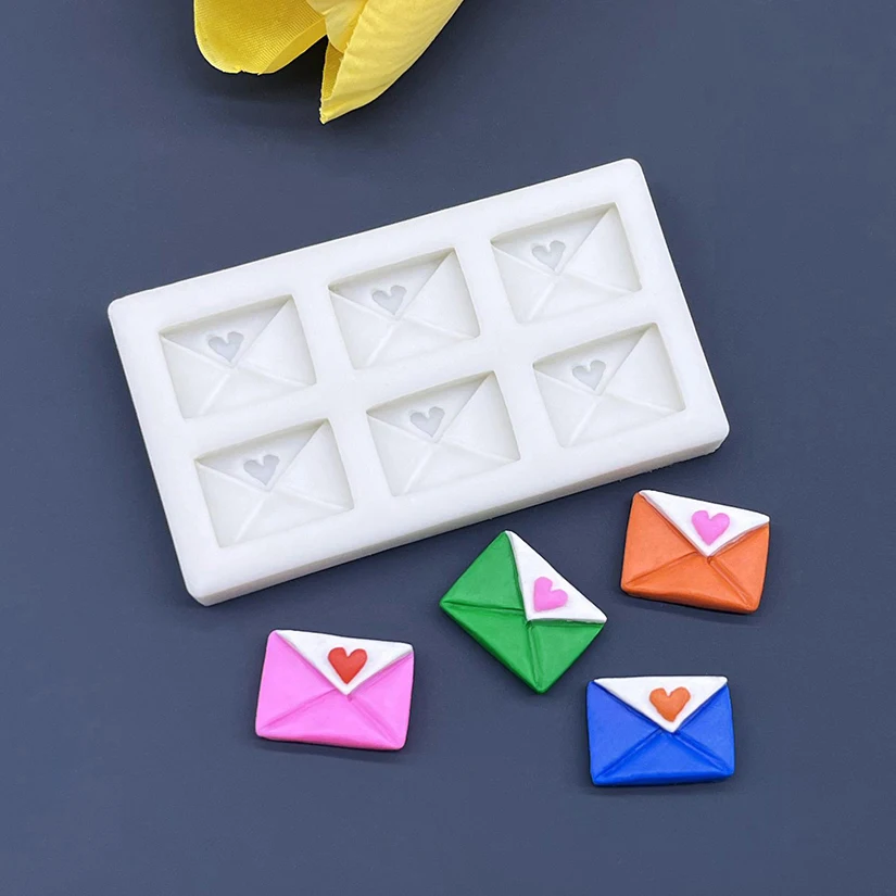 Heart Letter Silicone Cake Baking Mold Sugarcraft Chocolate Cupcake Resin Tools Fondant Cake Decorating Tools