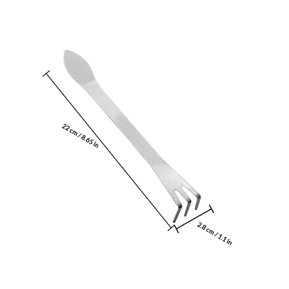 4Pcs Mini Garden Rakes Stainless Steel Soil Loosening Tools Small Hand Bonsai Tree Cultivators Gardening Rakes for Weeding and