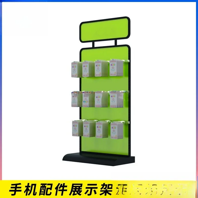 Mobile phone accessories display rack, mobile phone soft case mobile phone film display rack, earphone data cable shelf