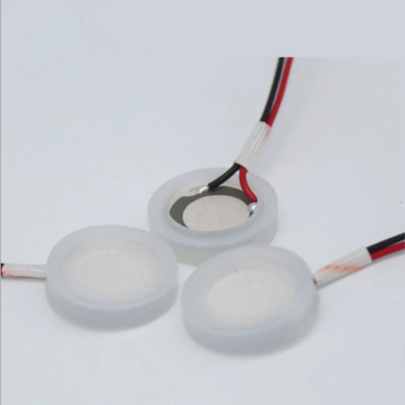 5 Pcs 20Mm 1.7Mhz Ultrasonic Mist Maker Fogger Ceramics Discs With Wire And Sealing Ring Humidifier Accessories