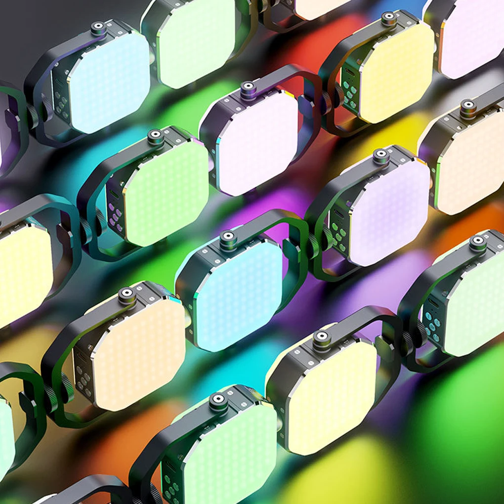 ポータブル USB 充電式 RGB 多機能屋外キャンプライト吊りテントランプピックアップライトビデオ写真用