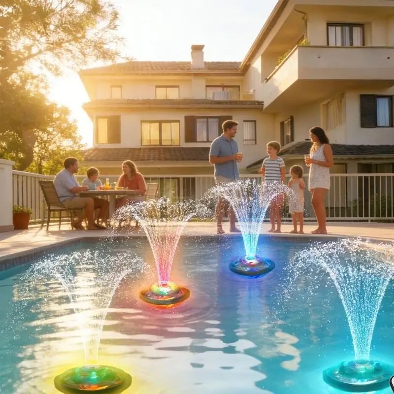 

U2JB USB accused LED Pool Light With 4 Light preferences And Strong Plastic