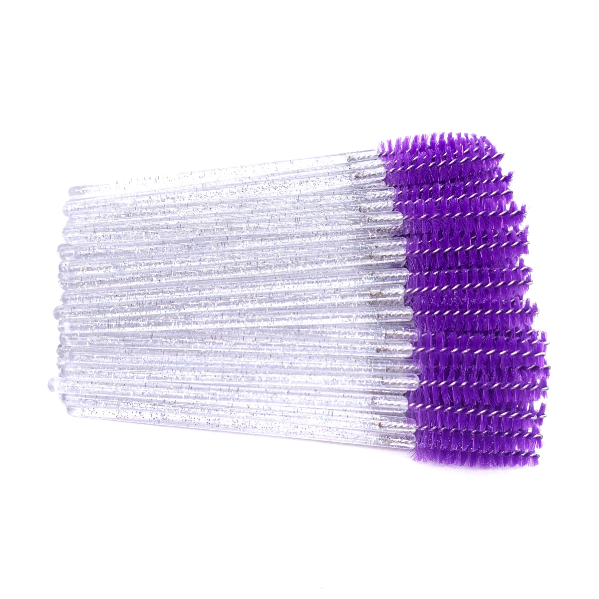 50PCS/Pack Lash Brush Disposable Mascara Wands Eyelash Extension Microbrush Eyebrow Applicator Makeup Brushes Tools