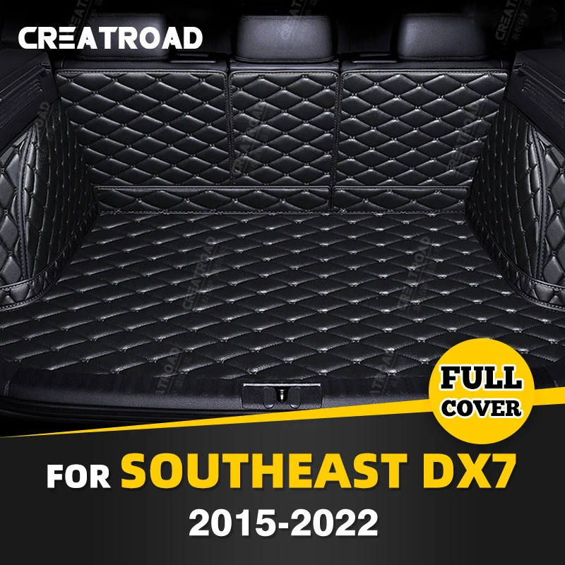 

Auto Full Coverage Trunk Mat For Southeast DX7 2015-2022 21 20 19 18 17 16 Car Boot Cover Pad Interior Protector Accessories