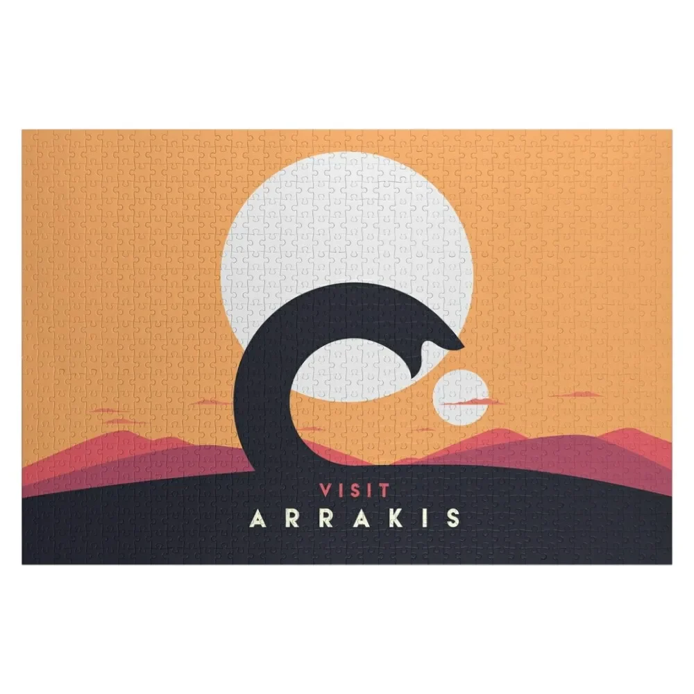 

2020, посетите картинку «Arrakis», искусственная головоломка с изображением песчаного червя, индивидуальный подарок для детей