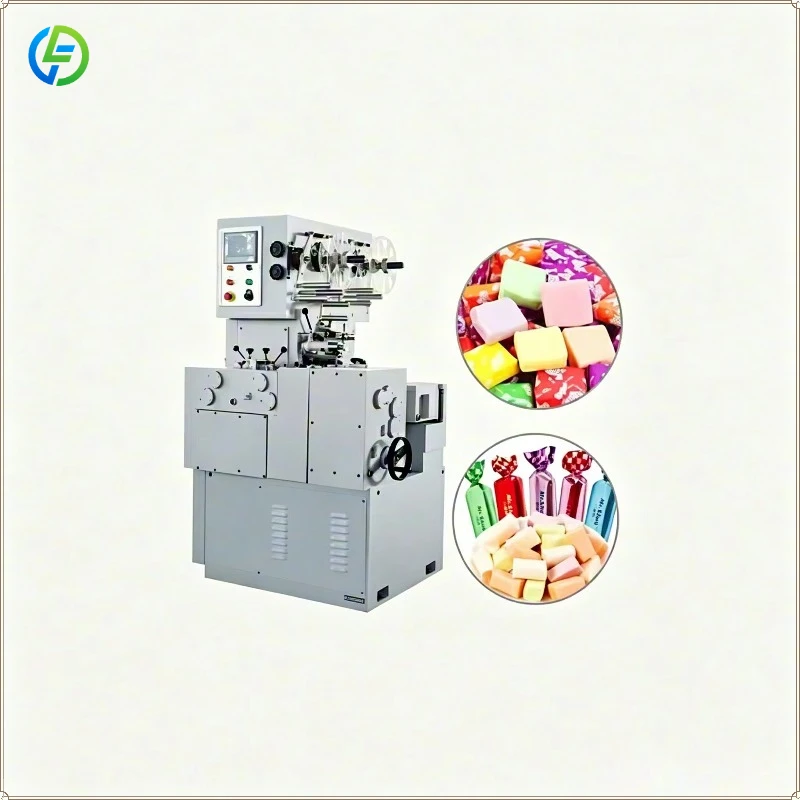 Automatic Candy Cutting Forming and Packing Machine Double Twist Candy Wrapping Equipment FL Customized