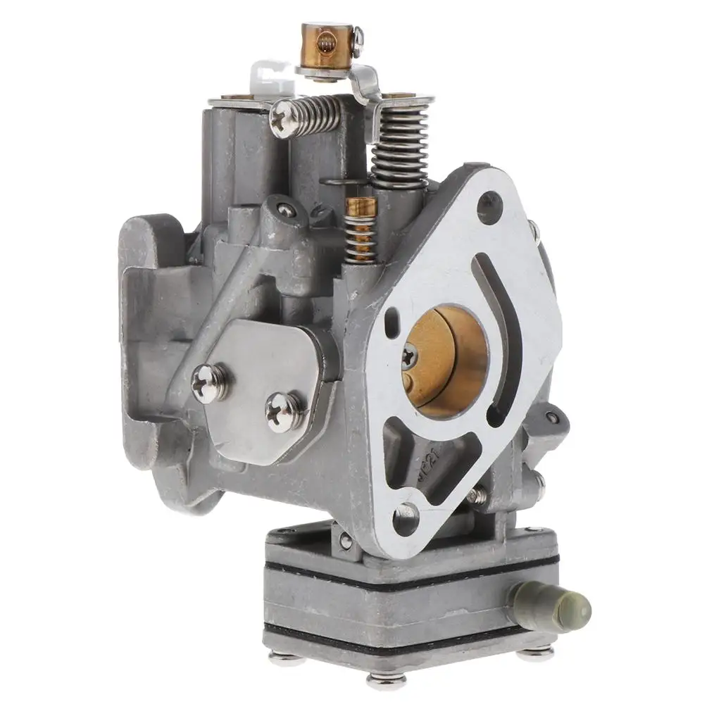 2-stroke Carburettor Boat Engine Carburetor Metal Assembly Outboard Motor Carbs Replacement for Hangkai 5HP 6HP