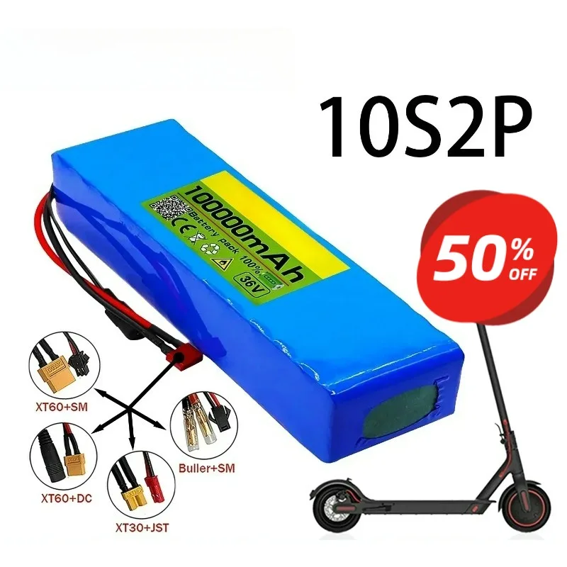 

10S2P 36V 100000mAh 36v Electric Scooter Battery Lithium Electric Scooter 500W Electric Scooter Battery 36v 10s2p Battery