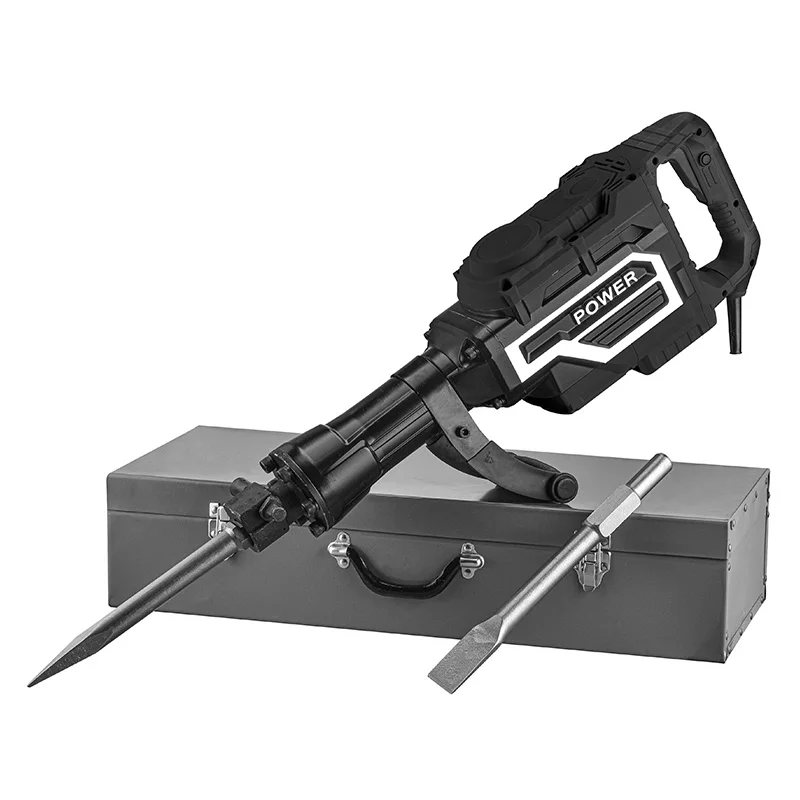 1700W 31lb SDS Hexagonal Jack Hammer, 1-1/8 "14 Amp Wired Heavy Electric Demo Demolition Gravel Hammer Concrete/Pavement Br view 6