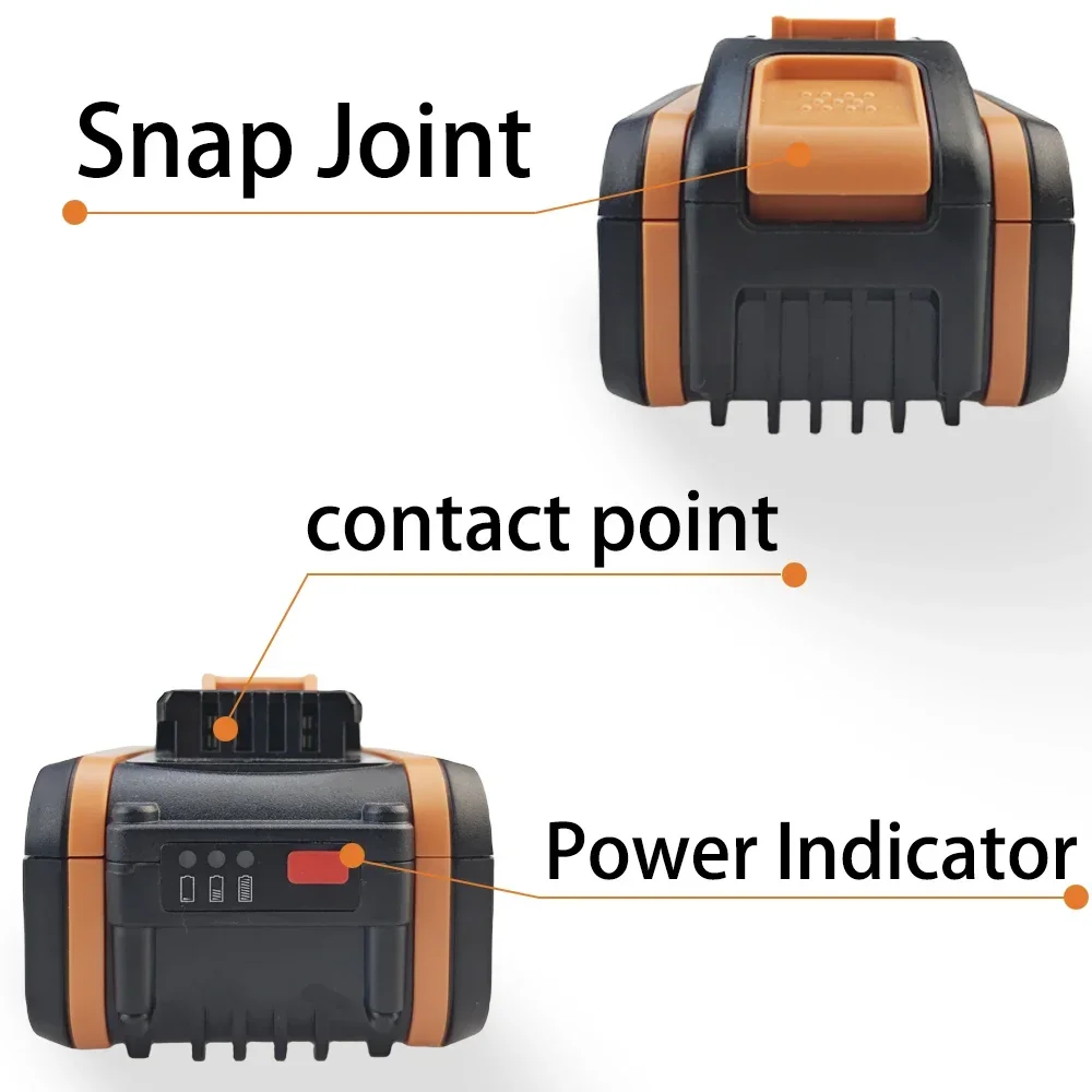 Für worx 20V Batterie wa3553/wa3551 Ersatz Li-Ionen-Akku-Elektro werkzeuge wa3572 wx390 wx176 wx178 wu268 für Powershare-Serie